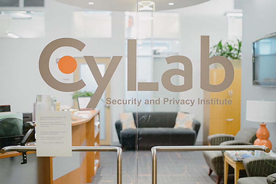 Entrance door of CyLab