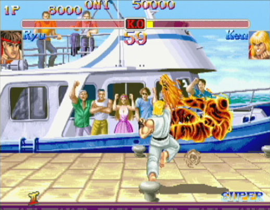 Ken vs. Ryu is like totally epic man.
