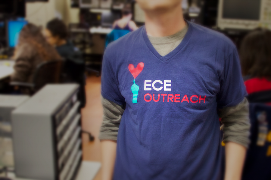 Image of ECE Outreach t-shirt