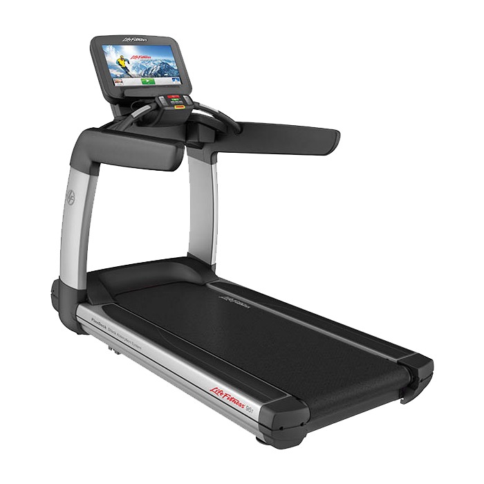 Life Fitness Platinum Club Treadmill with Discover SE Tablet Console