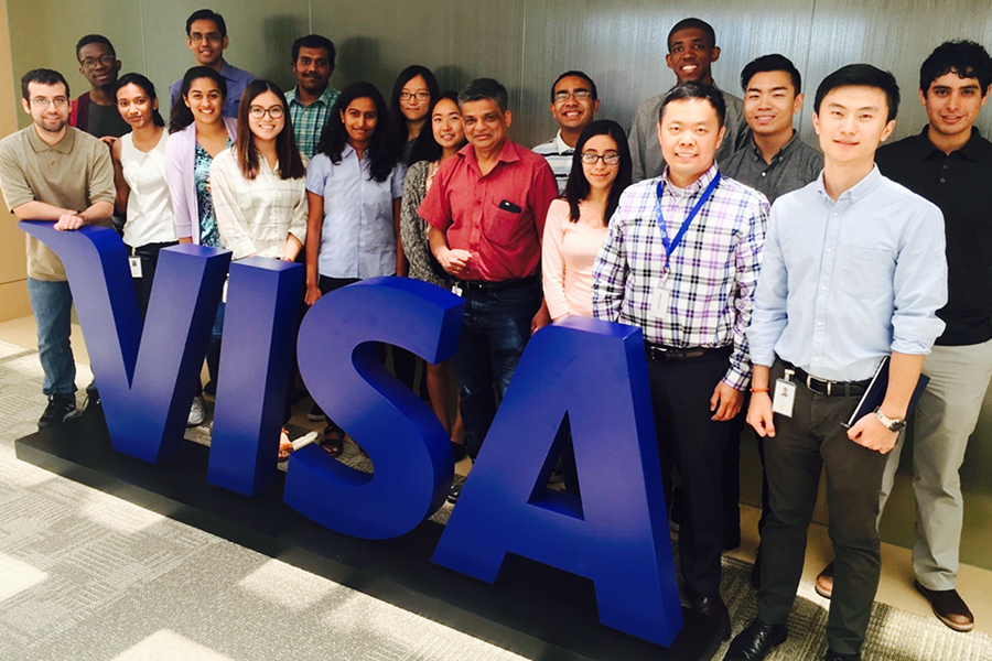 interns at Visa