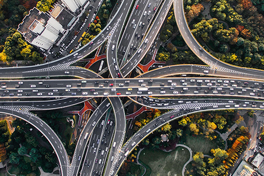 map of a highway