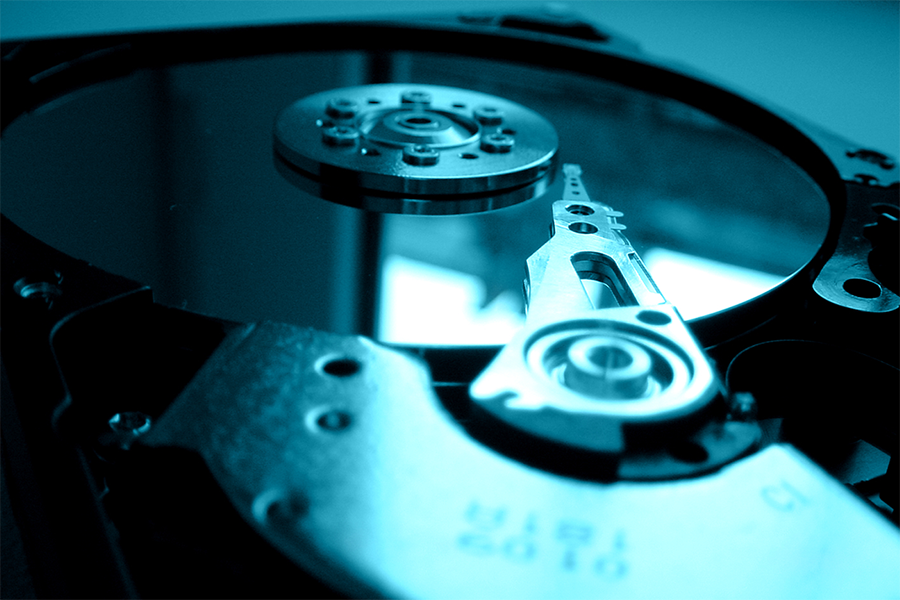 Image of a hard drive