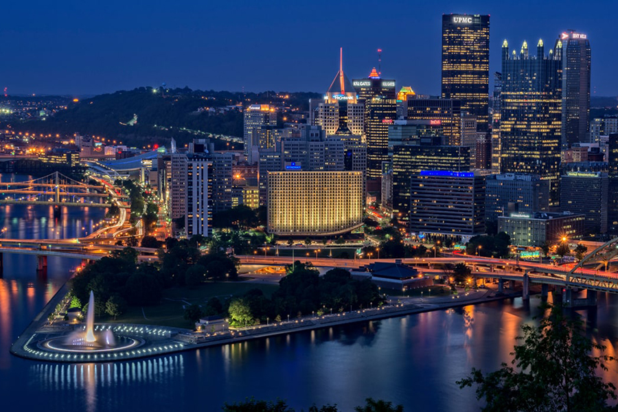 downtown Pittsburgh