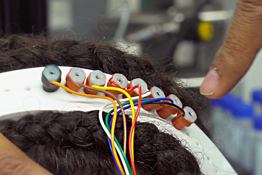 Image of EEG nodes