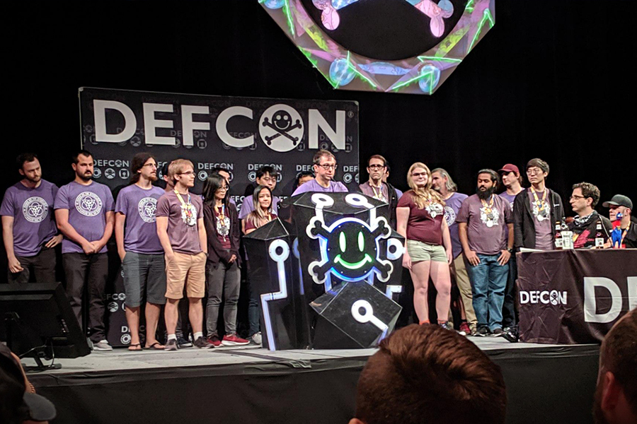 DefCon group on stage