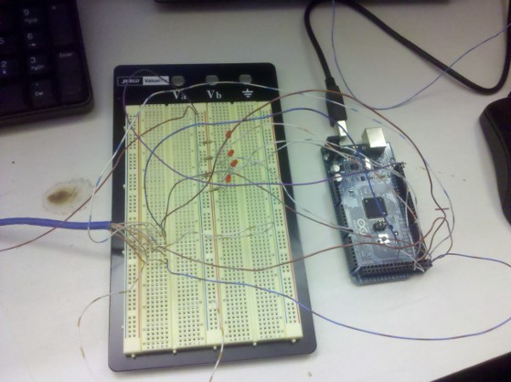 Testing Arduino firing the Select Lines of Mux