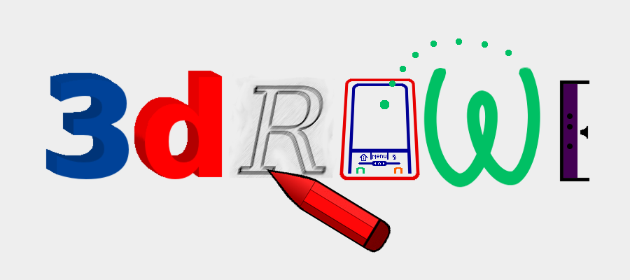 3D.R.AWe logo